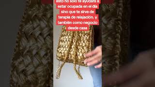 bolsos tejidos a crochet crochet comotejer manualidades tejer [upl. by Leiba]