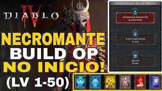 Diablo 4 Necromante Build Muito Forte no Início Lv 150 [upl. by Bran520]