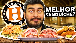 Provamos os Lanches Mais Famosos do Mercadão de São Paulo  Hocca Bar [upl. by Troy761]