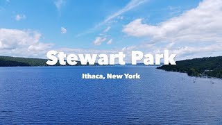 Ithaca NY  Stewart Park 4K [upl. by Siusan]