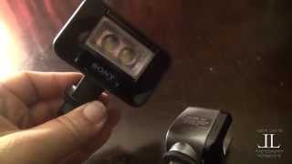 Product Review Sony HVLLEIR1 Infrared Light How To Record Video in the Dark Ghost Hunt Gear [upl. by Rivard675]