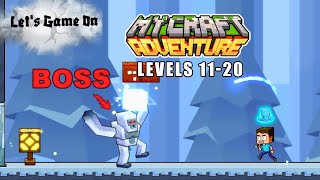 My Craft Craft Adventure Levels 11  20  BOSS Android Gameplay [upl. by Crowell306]