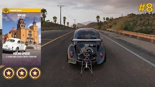 Vocho Speed 3 Stars Forza Horizon 5 Gameplay Walkthrough [upl. by Ahseka]