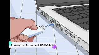 Amazon Music auf USBStick laden und offline hören 2024 [upl. by Ahel]