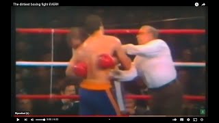 This is the dirtiest boxing fight EVER RIP Gerrie Coetzee [upl. by Yusem]