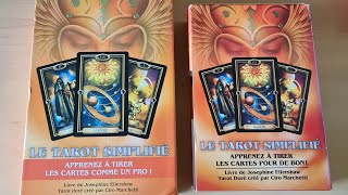 En exclu nouvelle édition du tarot simplifié Ciro M à paraître en mai comparé à lancienne version [upl. by Dulsea]