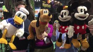 Folkmanis® Puppets Introduces Disney Classic Character Puppets at Toy Fair 2017 [upl. by Blatman946]