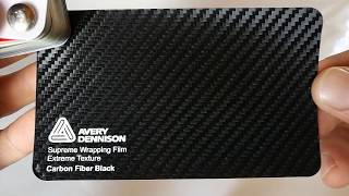 Avery Dennison’s Black carbon Supreme Wrapping™ 3D [upl. by Trever]