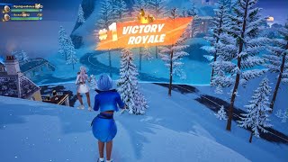 Aphrodite and Aphrodite Laggy Crowned Duos Victory  Fortnite Ch5 S2 [upl. by Suiradel]