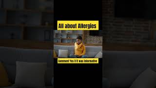 Allergies and its type allergies medicalshort tviral [upl. by Peskoff]