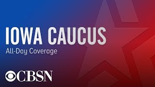 Iowa Caucus Live Updates  CBSN [upl. by Pavior550]