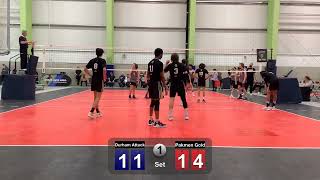 15U Ontario Championships SemiFinals Pakmen Gold Aleks vs Durham Attack [upl. by Pavyer]