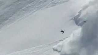 Skier EPIC backflips into Avalanche FRONT COMPANY TV  FCTV [upl. by Uziel68]