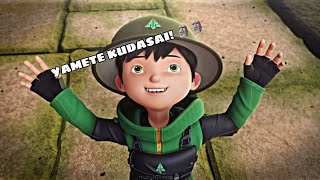 BOBOIBOY YAMETE KUDASAI🗿  JEDAG JEDUG  BOBOIBOY [upl. by Nogas]