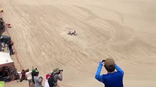 Accidente Dakar 2018 crash joaquim rodrigues etapa 1 limapisco [upl. by Leunad95]