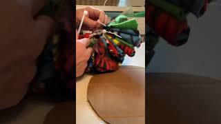 How to make a snuffle ball 🧶 [upl. by Akienahs]