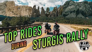 5 Must See Motorcycle Rides During the 2022 Sturgis Rally  Mt Rushmore Needles Highway [upl. by Bashemath998]