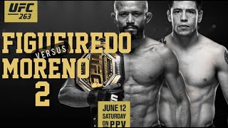 Figueiredo vs Moreno 2  UFC 263  Promo Title Fight  Rematch [upl. by Queena]