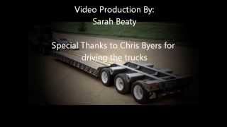 How To Detach your 55 Ton Lowboy Trailer [upl. by Leboff]