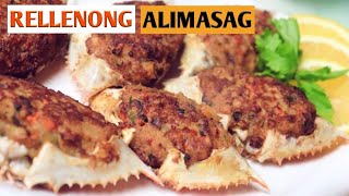 RELLENONG ALIMASAG  STUFFED CRAB [upl. by Amsirahc875]