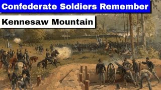 Confederate Soldiers Remember Kennesaw Mountain [upl. by Eirelam827]