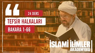 Tefsir 213  Bakara Sûresi 3033  İhsan Şenocak [upl. by French]