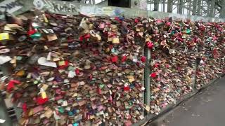 Love Lock Bridge Cologne [upl. by Irot741]