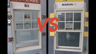 Comparing Double Hung Windows Andersen or Marvin [upl. by Sunday769]