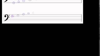 G Major Scale Bass Clef [upl. by Noleta86]