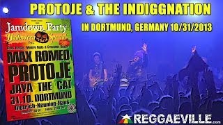 Protoje amp The Indiggnation  Kingston Be Wise in Dortmund Germany  Jamdown Party 10312013 [upl. by Mathian]