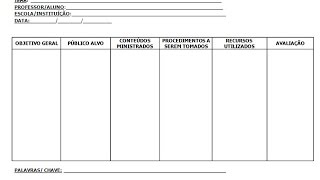 Plano de Aula Pronto [upl. by Rfinnej]