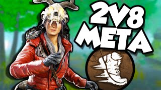 The META 2v8 SURVIVOR BUILD For LOOPING KILLERS  Dead by Daylight [upl. by Ahsaet261]