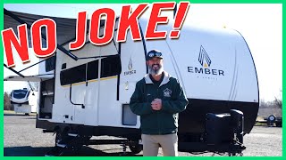 A VERY Serious Unit 2024 Ember RV E Series 22ETS Travel Trailer Tour  Beckleys RVs [upl. by Eiloj]