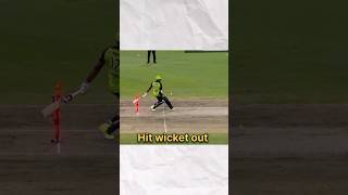 Cricket के worst hit wicket out  short Cricket [upl. by Narda]