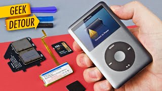 iPod Classic new Battery amp 256GB SD Card still works in 2024 [upl. by Rehpoitsirhc]