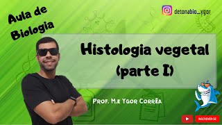 Botânica Aula 7  Histologia Vegetal parte I [upl. by Macknair]