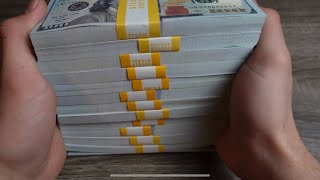 100000 PropFake Money Unboxing and Review [upl. by Maibach]