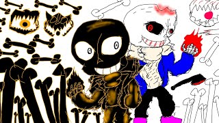 Wiki Sans Vs Horror Sans Trailer [upl. by Aniteb]