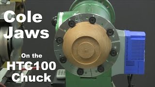 HTC100 Woodturning Chuck  Part 2  Cole Jaws [upl. by Borg]