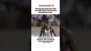 LONG JUMP WORLD RECORD 😱🔥trackandfield athletics longjump [upl. by Lovato349]