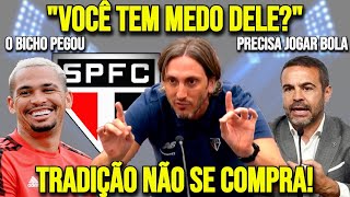 PATADA ENORME DE ZUBELDIA SÃO PAULO SPFC MUDA ESCALAÇÃO E COLETIVA FERVE [upl. by Yeslrahc]