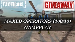 Tacticool EPIC GAMES  OWEN  MOSES  DUTCH MAXED 10010 GAMEPLAY  GIVEAWAY GOLD 4 APRIL 2024 [upl. by Ma]