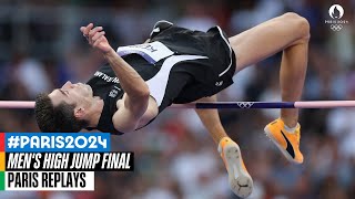 Mens High Jump Final  Full Replay  Paris Replays [upl. by Noir923]