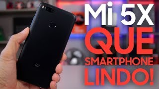 Xiaomi Mi 5X O BONITÃO da XIAOMI  Primeiras Impressões com TESTE de CÂMERAS quotBRquot [upl. by Ardried308]