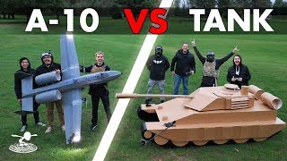 A10 Warthog VS Tank  Epic Airsoft Battle [upl. by Eyssej501]