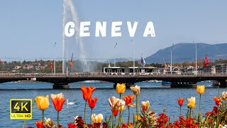 Geneva Switzerland in 4K ULTRA HD HDR by Drone  A Cinematic Film of Geneva by Drone Kings [upl. by Gawain]