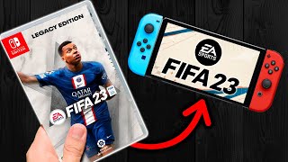 así es FIFA 23 en NINTENDO SWITCH  y es PEOR 😡 Legacy Edition [upl. by Mitchael]