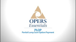 OPERS Essentials PLOP [upl. by Coombs707]