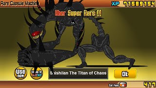 The Battle Cats  Unit Shishilan The Titan of Chaos [upl. by Barth764]