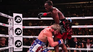 How KSI Was Able To Knockdown Logan Paul But Floyd Mayweather Couldnt [upl. by Nocaed835]